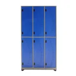 Locker Metálico 6 Puestos Horizontal