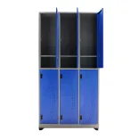 Locker Metálico 6 Puestos Horizontal 1