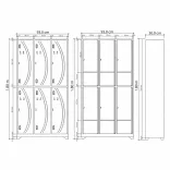 Locker Metálico 6 Puestos Horizontal 3