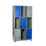 Locker Metálico 9 Puestos para Cascos 1