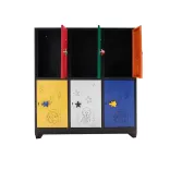 Locker Metálico Infantil 6 Puestos 2