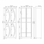Locker Metálico Neo 4 Puestos 6