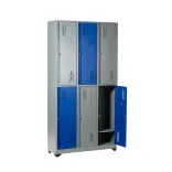 Locker Metálico 6 Puestos Horizontal 1