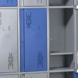 Locker Metálico 9 Puestos 180 cms 2