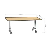 Mesa Abatible Orbi 3