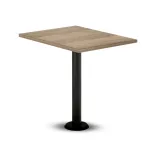 Mesa Anclaje Cuadrada Base Pintada