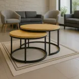 Mesa Auxiliar Media Luna 1