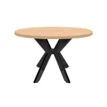 Mesa De Juntas Redonda Pintada