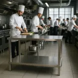 Mesa de Trabajo Acero inoxidable 4