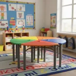 Mesa Infantil Kinder Triangular 1