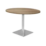 Mesa Kappa Redonda Base En Acero