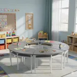 Mesa Trapezoidal Preescolar 1