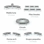 Mesa Trapezoidal Preescolar 4