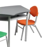 Mesa Trapezoidal Preescolar con 3 sillas (Manual Ministerio de Educación) 3