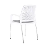 Silla Blanca Interlocutora Pinko 4