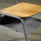 Silla de Colegio Secundaria Madera 4