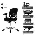 Silla de Escritorio Congo Brazo Ajustable 4