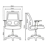 Silla de Escritorio Congo Brazo Ajustable 5