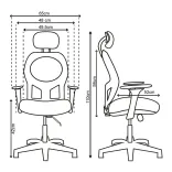 Silla de Escritorio Kabul Presidente 5