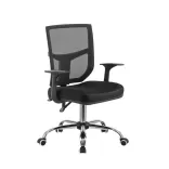 Silla de Escritorio Livorno Cromo