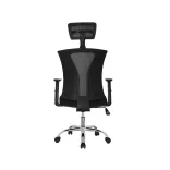 Silla de Escritorio Praga Con Cabecero Cromo 3