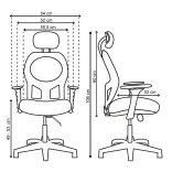 Silla de Escritorio Singapur 10