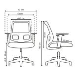 Silla de Escritorio Yacarta 4