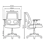 Silla Ejecutiva Bilbao Blanca 2
