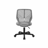 Silla Giratoria Med Gris 4