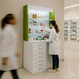 Torre Gavetera de Exhibición 1