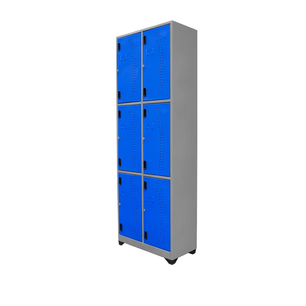 Locker Metálico 6 Puestos Vertical 200 CM