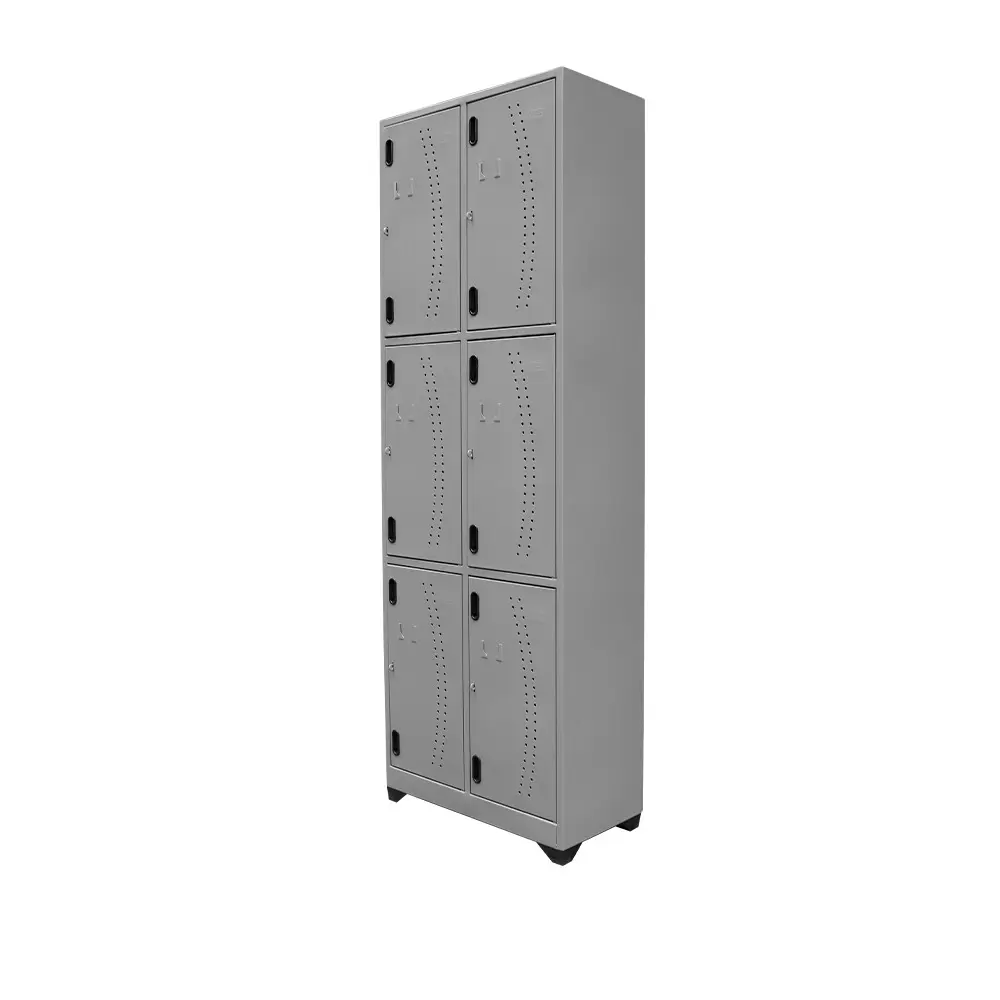 Locker Metálico 6 Puestos Vertical 200 cm 1