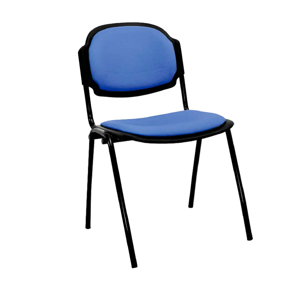 Silla Fija Venus Tapizada - Azul 0
